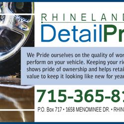 Rhinelander Detail Pros