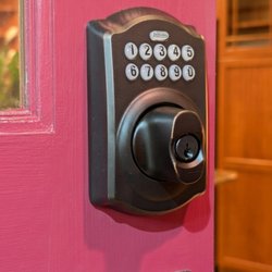 MassBay Lock & Key - Fresh installation of the smart keypad deadbolt lock Schlage