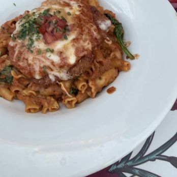 Carnation Cafe - Chicken Parmesan Pasta - American Near Me - Anaheim, California