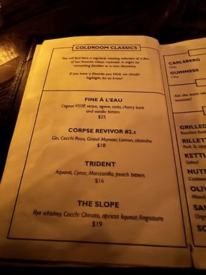 Menu photo 8 The Coldroom Montreal, QC Menu photo 8 The Coldroom Montreal, QC