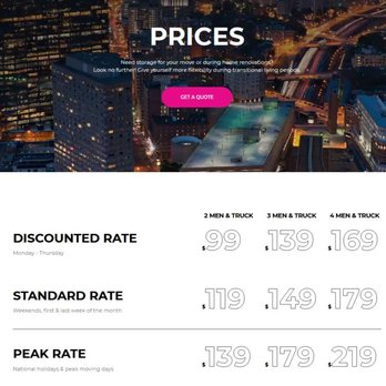 Move and Improve - WEBSITE LIES! For a weekday in the middle of the month, I was quoted 200/hr for 3 movers and 240/hr for 4 movers. - Movers Near Me - Newton, Massachusetts