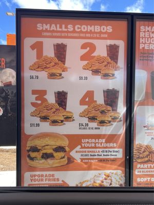 Menu photo 1 Smalls Sliders Ocala, FL