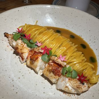 Krüs Kitchen - Lobster pasta - New American Near Me - Miami, Florida