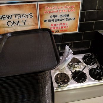 Dada Shabu Shabu Buffet - Don't forget your tray. - Korean Near Me - Irvine, California Dada Shabu Shabu Buffet - Don't forget your tray. - Korean Near Me - Irvine, California