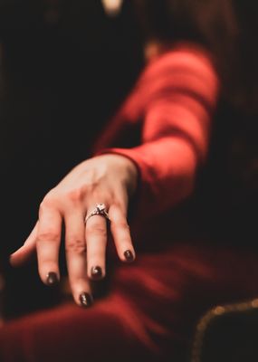 Engagement Photoshoot - This beautiful couple wanted a Christmas card Photoshoot, little did she know she had a surprise waiting for her!