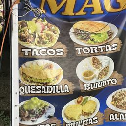 Menu food options Menu food options