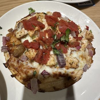 BJ's Restaurant & Brewhouse - BBQ Buffalo Chicken Pizza - Mini deep dish - Pizza Near Me - La Mesa, California