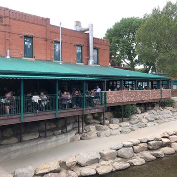 Boathouse Cantina - Outside shot, river view seating. - Burgers Near Me - Salida, Colorado Boathouse Cantina - Outside shot, river view seating. - Burgers Near Me - Salida, Colorado