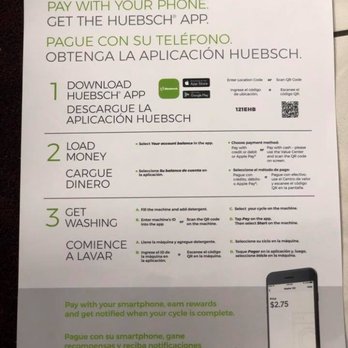 Clemmer's Laundry - Instructions to use the app to start machines. - Laundry Services Near Me - Gastonia, North Carolina