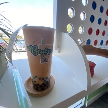 Beyond Tea - Thai Milk Tea w Brown Sugar Boba - Bubble Tea Near Me - Suisun City, California