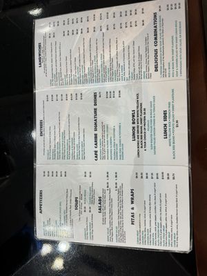 Menu photo 3 Cafe Caribe Tampa, FL