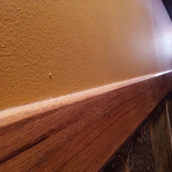 Addison's - Yucky dusty rail above eating booth. Wipe it down! - New American Near Me - Columbia, Missouri Addison's - Yucky dusty rail above eating booth. Wipe it down! - New American Near Me - Columbia, Missouri