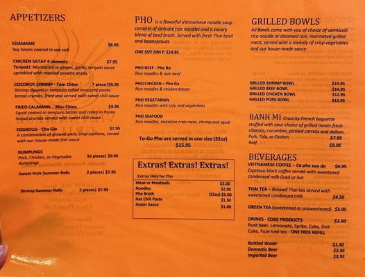 Menu photo 1 Vietnamese Grille Gainesville, FL Menu photo 1 Vietnamese Grille Gainesville, FL