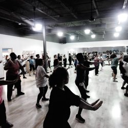 Just another class in the Power Studio. Fitness meets fun!
