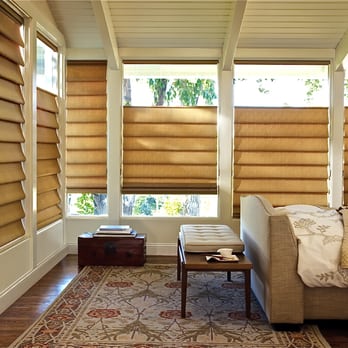 Alko Window Coverings - Hunter Douglas Bottom up Top down Roman shades. - Shades & Blinds Near Me Alko Window Coverings - Hunter Douglas Bottom up Top down Roman shades. - Shades & Blinds Near Me