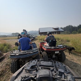 Big Boys Toys Rentals - this quad and the one on the far left both had equipment malfunction alerts within the first hour - Tubing Near Me - Bozeman, Montana