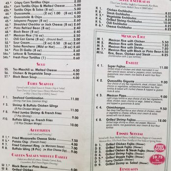 Fresh Tortillas Express - Menu - Mexican Near Me - New York, New York