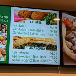 Pita Gourmet - Menu