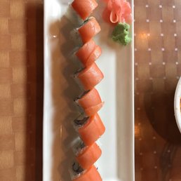a plate of sushi
