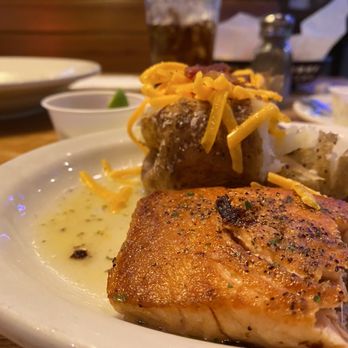 Texas Roadhouse - Salmon - American Near Me - Manhattan, Kansas Texas Roadhouse - Salmon - American Near Me - Manhattan, Kansas
