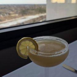 La Ronde Revolving Restaurant - Lemon drop non alcoholic cocktail