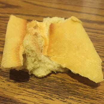 Panera Bread - my piece of baguette, about 2 inches long and completely crushed. - Sandwiches Near Me - Raritan, New Jersey
