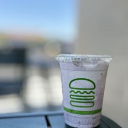 Strawberry Shake: Real strawberry hand spun with our house-made vanilla frozen custard | $6