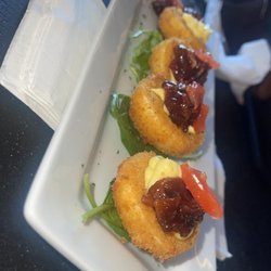 VYBZ BRUNCH - Fried Deviled eggs