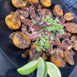 Pulpo Zarandeado cooked to perfection! Pulpo Zarandeado cooked to perfection!