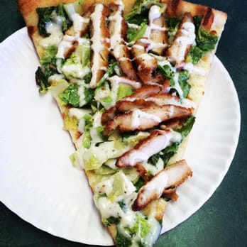 Luigi’s Pizza - Caesar salad slice - Pizza Near Me - Bayside, New York Luigi’s Pizza - Caesar salad slice - Pizza Near Me - Bayside, New York