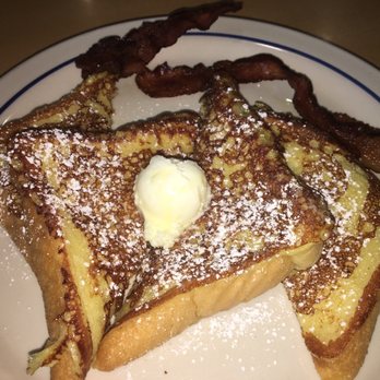 IHOP - 55+ French toast.  Notice the thin bacon - Breakfast & Brunch Near Me - Cedar Park, Texas