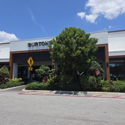 Exterior outside entrance of Burtons Grill & Bar - Plantation, Florida Exterior outside entrance of Burtons Grill & Bar - Plantation, Florida
