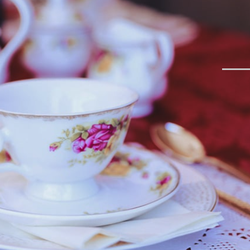 The Burgundy Rose Tearoom - Afternoon Tea