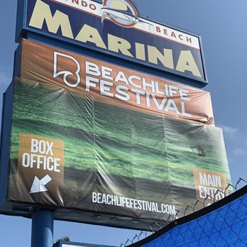 Beachlife Festival - Exterior Signs @ BeachLife Festival @ Redondo Beach May 2019 - Festivals Near Me - Redondo Beach, California