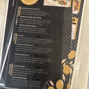 Crest Cafe - Mediterranean Near Me - Elk Grove, California