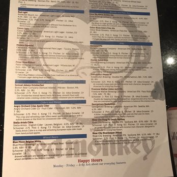 Red Monkey Walla Walla - Hmmm, who wants the Kung Fu death monkey IPA? - American Near Me - Walla Walla, Washington