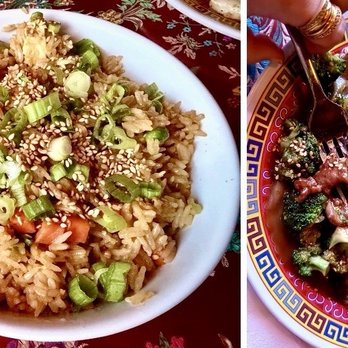 Fortunate Son - Fried rice and Beef broccoli , they are alright - Chinese Near Me - San Diego, California