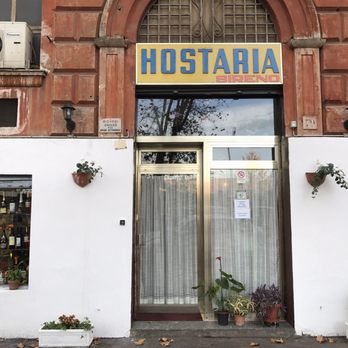 Hostaria Sireno - Old Italian name for Osteria - Roman Near Me - Rome, RM