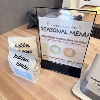 Hidden House Coffee - Menu and beans to go - Coffee & Tea Near Me - San Juan Capistrano, California
