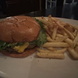 Cheeseburger and Fries