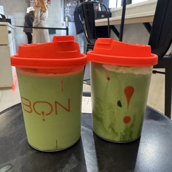 Bon - banana matcha - Coffee & Tea Near Me - Boston, Massachusetts Bon - banana matcha - Coffee & Tea Near Me - Boston, Massachusetts