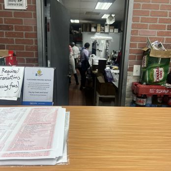 Hi Hot Kitchen - Kitchen through the cashier view - Chinese Near Me - Bayside, New York