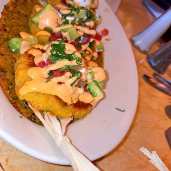 The Cheesecake Factory - Sweet Corn Tamale Cakes** - American Near Me - Henderson, Nevada The Cheesecake Factory - Sweet Corn Tamale Cakes** - American Near Me - Henderson, Nevada