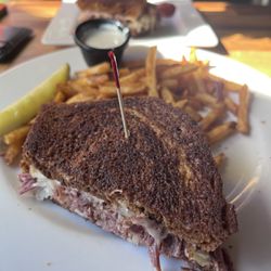 My HUGE Half of a Reuben!