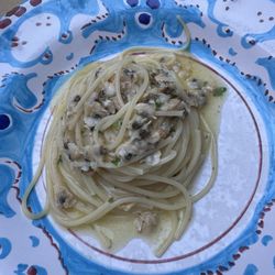 Osteria dal Manzo - Half spaghetti with clams