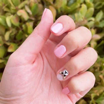 US Nails - Got these cute bear pastel pink nails done! Super cute! - Nail Salons Near Me - San Diego, California US Nails - Got these cute bear pastel pink nails done! Super cute! - Nail Salons Near Me - San Diego, California
