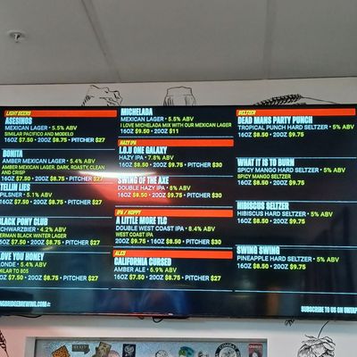 Menu photo 1 Burning Bridge Brewing West Covina, CA