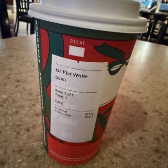 Starbucks - Flat White - Coffee & Tea Near Me - Henderson, Nevada