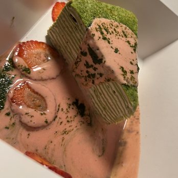 Animae - Matcha crepe cake (to go) - Asian Fusion Near Me - San Diego, California