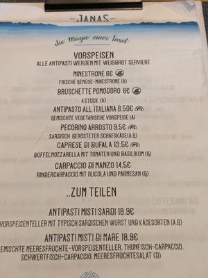 Menu photo 6 Trattoria Ligure Schweinfurt, BY
